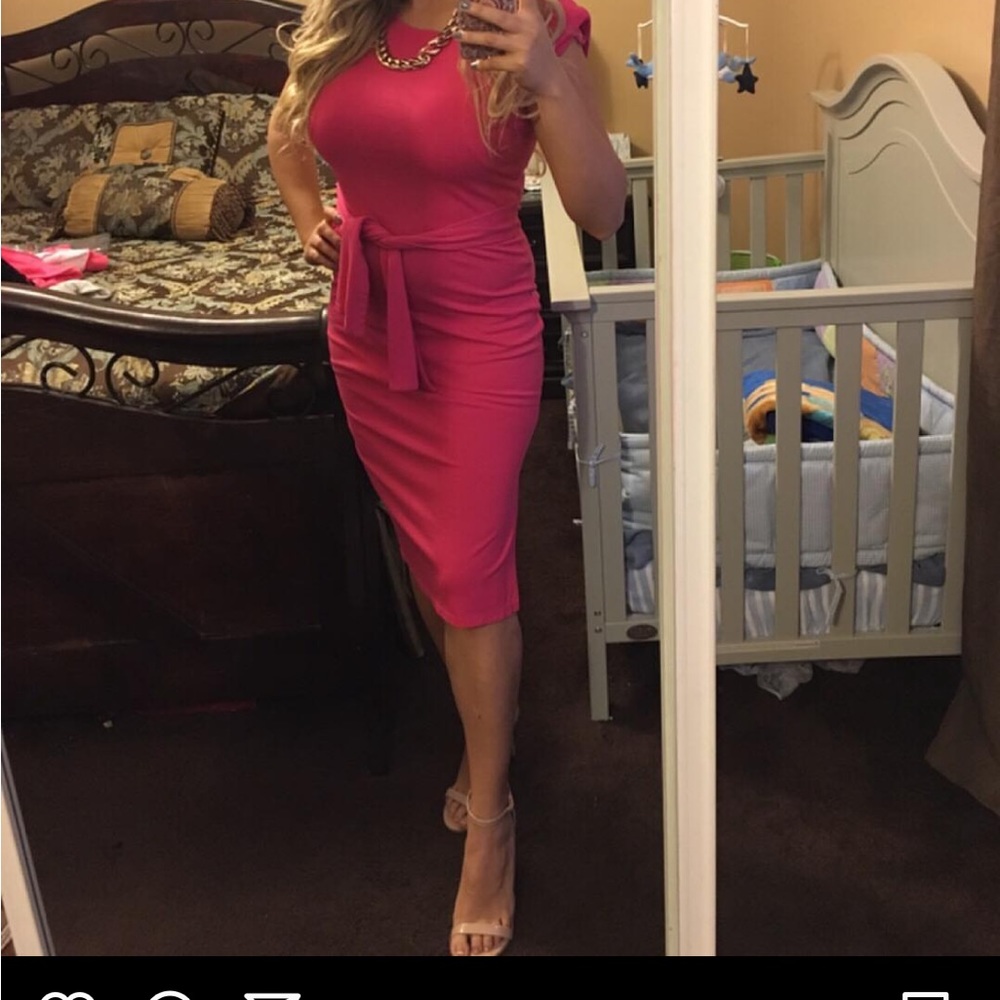 Dress pink magenta